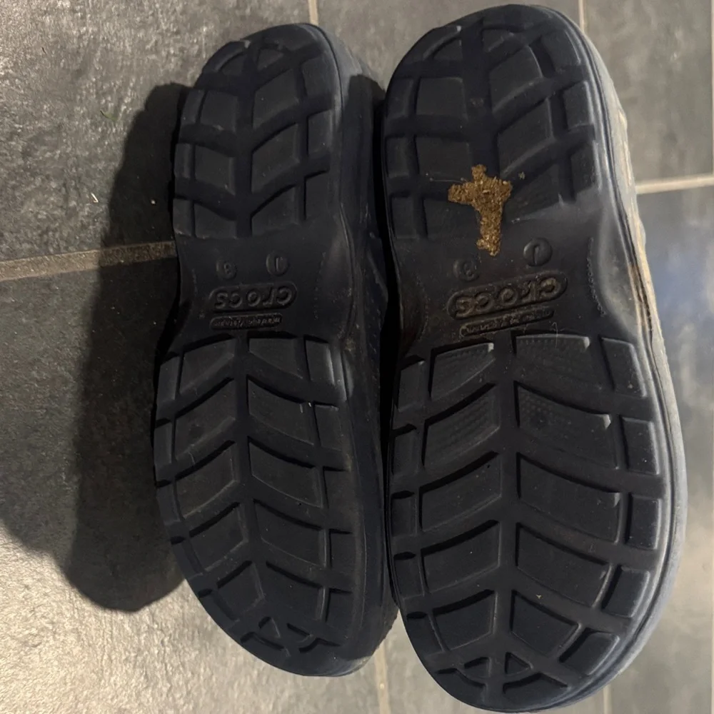 CROCS Kids Blue Rain Boots - Picture 3 of 4